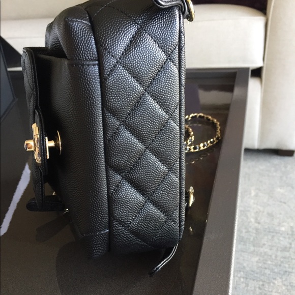 19C CHANEL Small Black Caviar Backpack❣️ - Picture 6 of 8